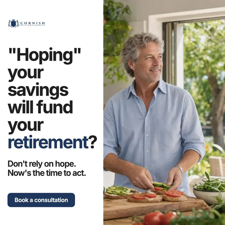 First finished Cornish Wealth Management image ad